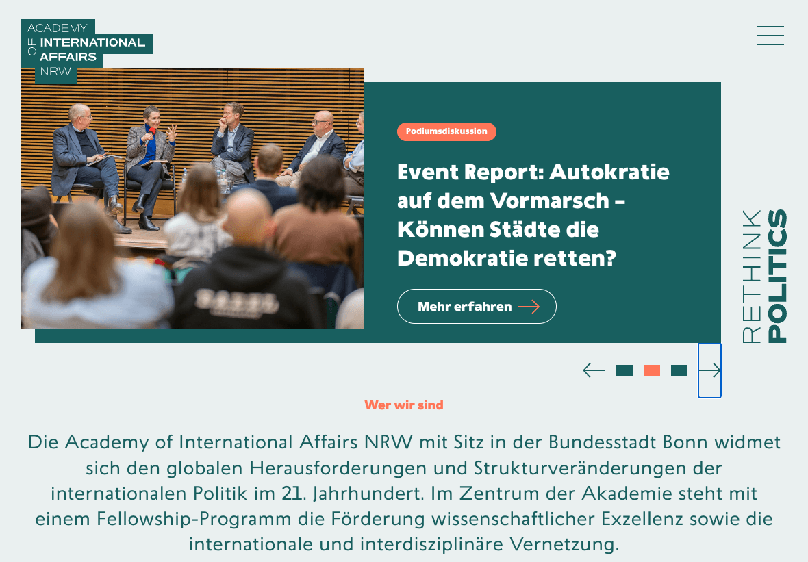 Academy of International Affairs NRW